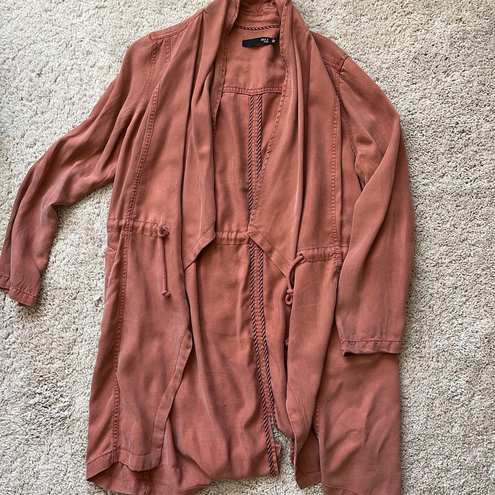 Flowy Orange Jacket